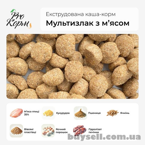 Экструдированная каша "Мультизлак с мясом"