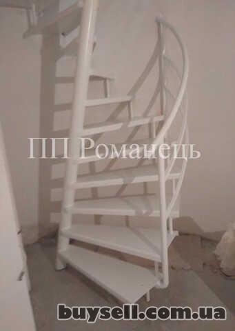 Гвинтові сходи з нахиленою віссю (сходи 1м2,  лесница 1м2)