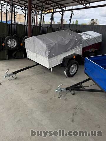 Новий авто причіп 150х130х35 від заводу "Дніпро"