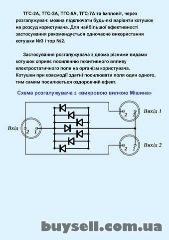 Катушка Мишина Разветвитель с вихревой вилкой