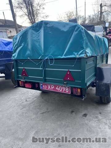 Новий автомобільний одновісний причіп "дніпро-201"