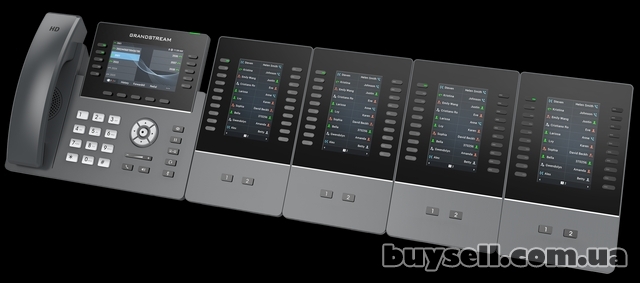 Grandstream GRP2615,  ip телефон + два модуля розширення GBX20,  Wi-Fi