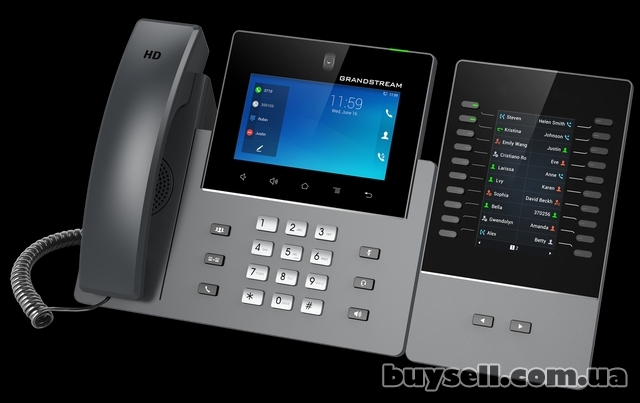 Grandstream GRP2615,  ip телефон + два модуля розширення GBX20,  Wi-Fi