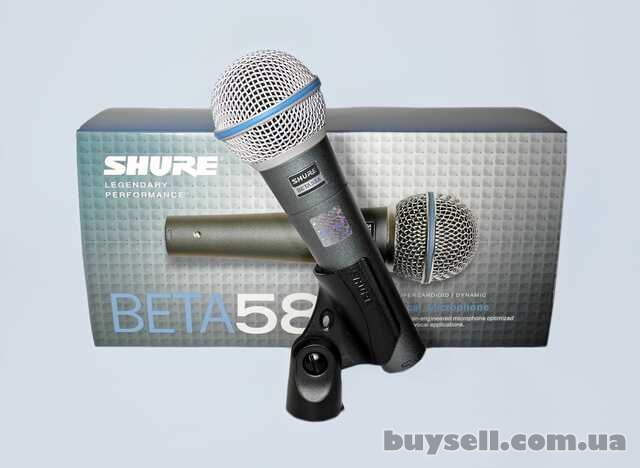 SHURE BETA 58A (новий,  мікрофон)  Оригінал-Мексика