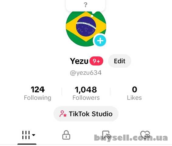 Аккаунт TikTok (Бразилия)