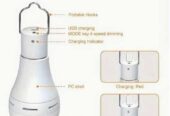 Акумуляторна LED-лампочка 7Вт з пультом дистанційного керування,  5 го