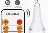 Акумуляторна LED-лампочка 7Вт з пультом дистанційного керування,  5 го