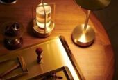 Кристальна LED лампа, 2000mAh, сенсорне керування, USB зарядка
