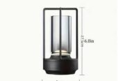 Кристальна LED лампа, 2000mAh, сенсорне керування, USB зарядка