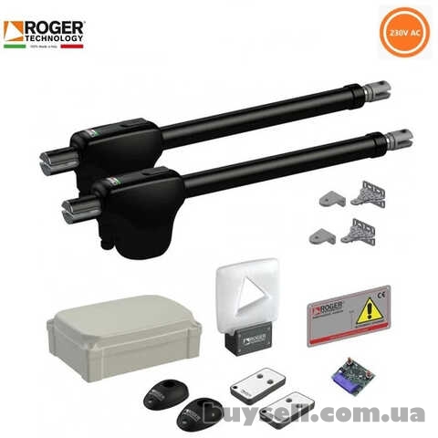 Автоматика для распашних воріт Roger Technology KIT MONOS4/220