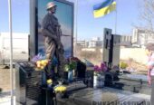 Бронзовий пам’ятник загиблому військовому ТрО — авторська робота на за