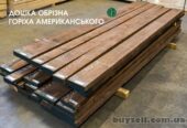 Дошка ГОРІХ (доска ореха)  Американський столярна (сушка 8%)  32/52 мм