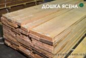 Дошка ЯСЕН 32 та 52 мм обрізна та необрізна