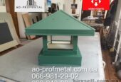 Флюгарка зеленог кольору,   Флюгарка РАЛ 6005 зелена.