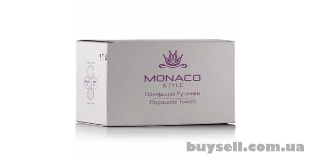 Одноразові рушники ТМ Monaco Style,  40см х 70см,  складені