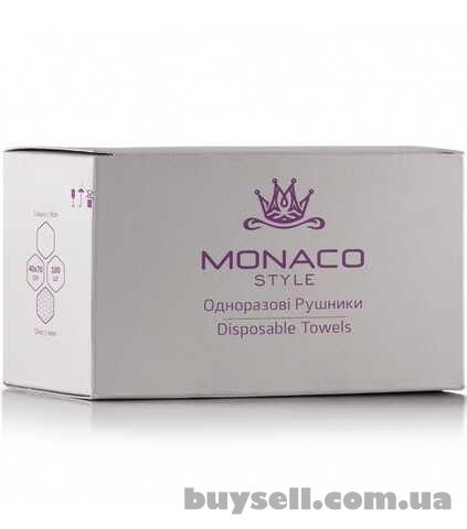 Одноразові рушники ТМ Monaco Style,  40см х 70см,  складені