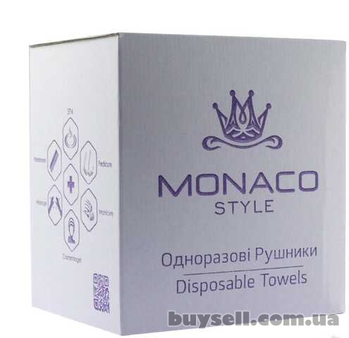 Одноразові рушники ТМ Monaco Style,  40см х 70см,  складені