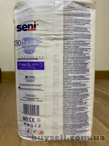 Підгузки для дорослих Seni Super Plus Medium M (30 шт)