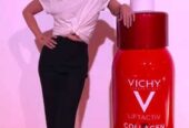 Рекламная фигура баночки под заказ для презентации сыворотки Vichy