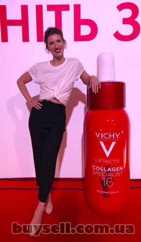 Рекламная фигура баночки под заказ для презентации сыворотки Vichy