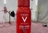 Рекламная фигура баночки под заказ для презентации сыворотки Vichy