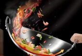 Сковорода WOK-ВОК-премиум (нерж)