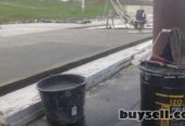 Влаштування цементно-піщаної стяжки та плоских дахів
