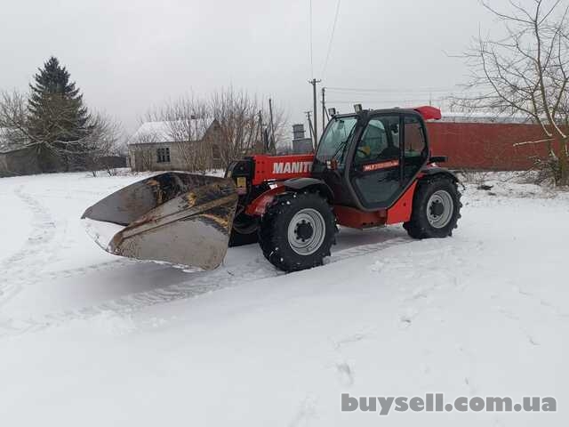 телескопічний навантажувач Manitou 735