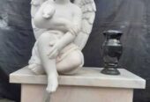 Виготовлення мармурових пам’яток ангела на замовлення для для дітей та