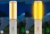 Водостійкий зарядний ліхтар 3600mAh,  до 8 годин роботи