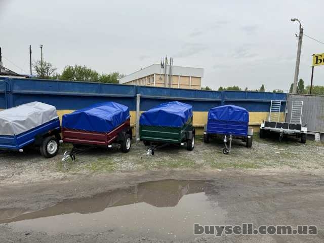 Новий авто причіп 200х130х35 (різна висота борту)