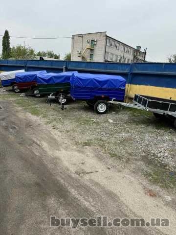 Новий авто причіп 200х130х35 (різна висота борту)