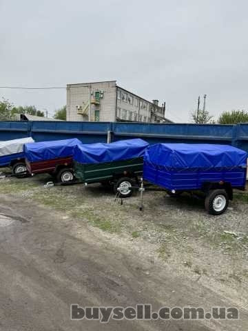 Новий авто причіп 200х130х35 (різна висота борту)