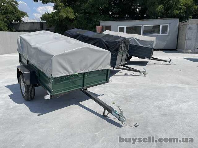 Новий причіп до авто 150х130х35 (причепи Дніпро)