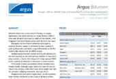 Котировки Platts и Argus