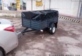 Новый одноосный прицеп с доставкой