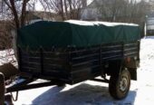 Новый одноосный прицеп с доставкой