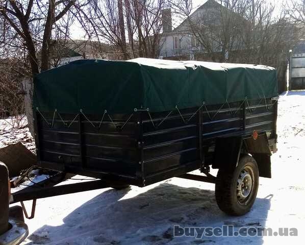 Новый одноосный прицеп с доставкой