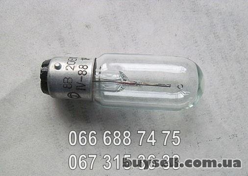 Лампа 8В 20Вт, 8V 20W, РН8-20, РН-8-20, РН-8-20-1, ph-8-20, B15d/18