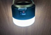 Лампа  фонарь перезаряжаемый Power Bank с солнечной батареей