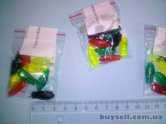Личинки силиконовые 10 шт