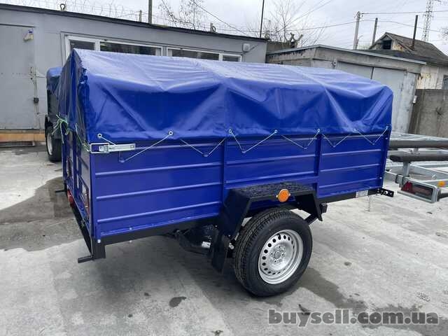 Новий причіп посиленої комплектації 210х130х50 заводу "Дніпро&quo
