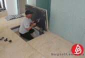 Люк невидимка під кахель.  "Броневик" Дніпро