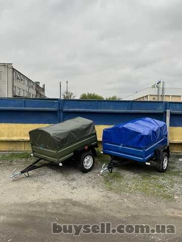 Новий причіп 150х130х40 від виробника "Дніпро"
