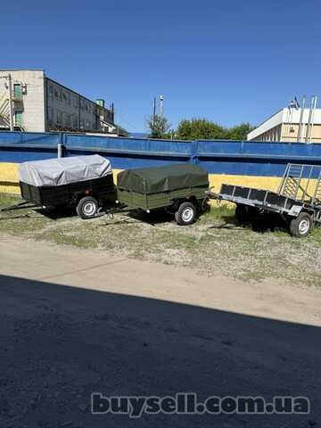 Новий причіп 150х130х40 від виробника "Дніпро"