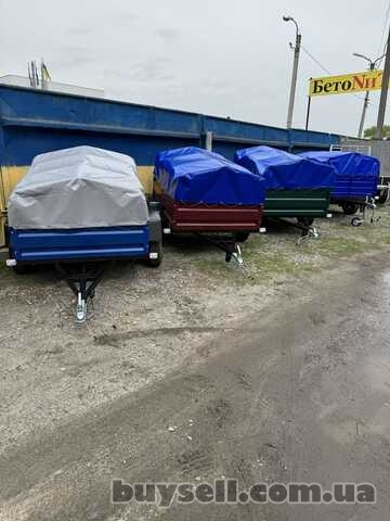 Новий причіп 170*130*40 від заводу "Дніпро"