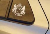 Наклейка VIP Белая светоотражающая на авто или мото