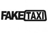 Наклейка на авто FakeTaxi Черная