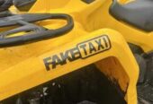 Наклейка на авто FakeTaxi Красная,  Черная,  Белая