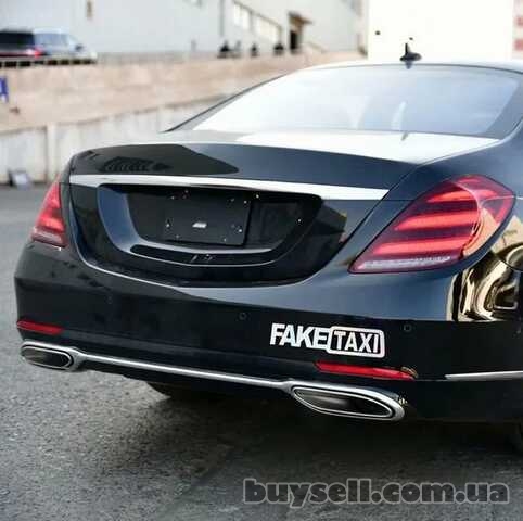 Наклейка на авто FakeTaxi Красная,  Черная,  Белая